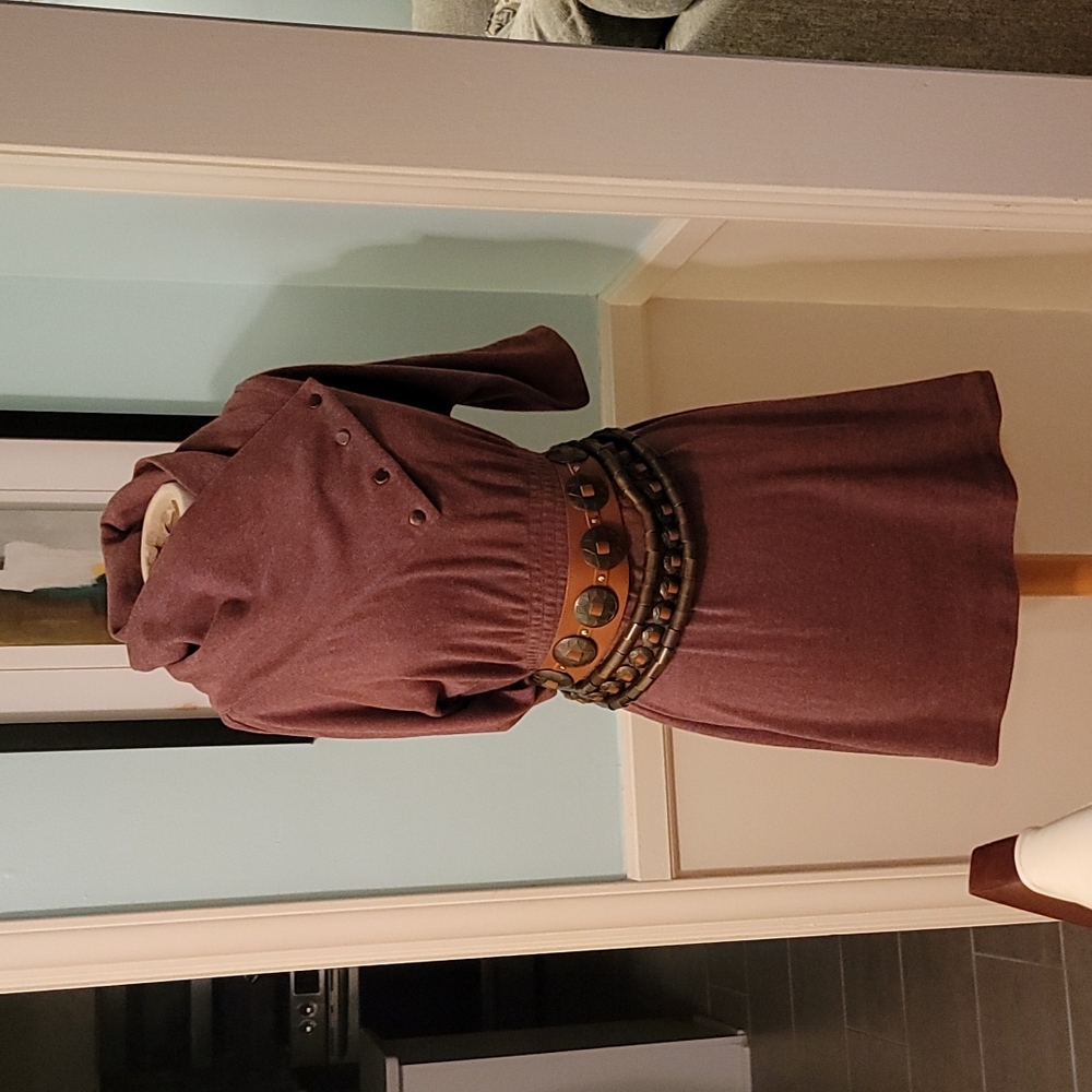 THEME SWEATER DRESS
